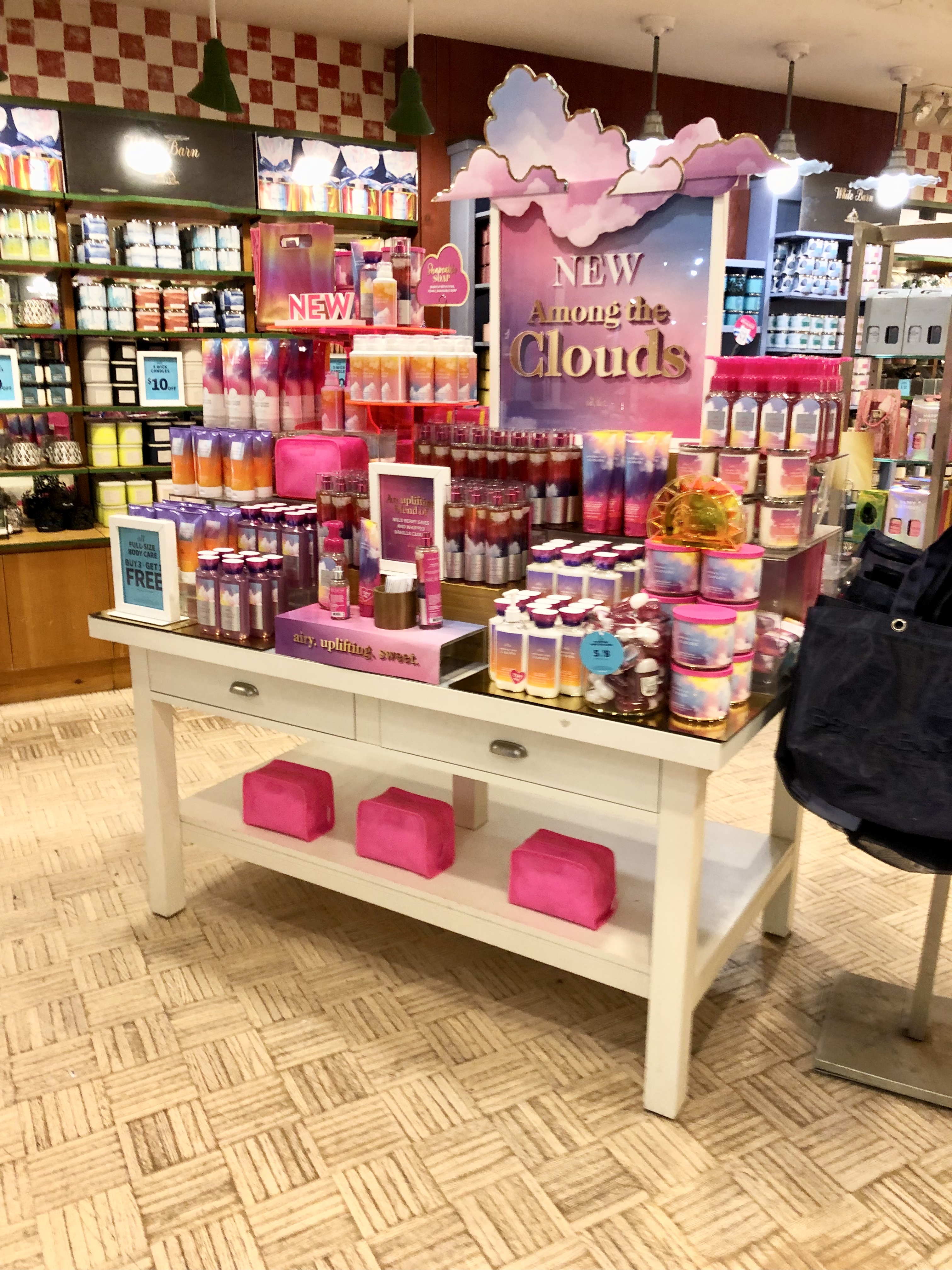 Life Inside the Page Bath Body Works Spring 1 Floor Set Store Visit January 19th
